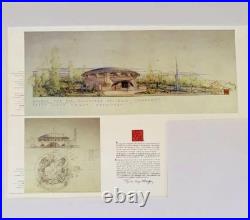 Frank Lloyd Wright Church for the Milwaukee Hellenic Community Poster Framed