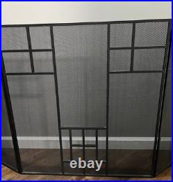 Frank Lloyd Wright Collection Fireplace Screen Stewart Residence Never Used