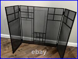 Frank Lloyd Wright Collection Fireplace Screen Stewart Residence Never Used