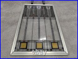 Frank Lloyd Wright Collection Painted Stained Glass Panel Tree of Life