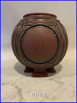 Frank Lloyd Wright Collection Prairie Urn Pottery Art Vase 8.75 High