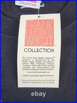 Frank Lloyd Wright Collection Shirt Mens Large The Organic Commandment Adult A37