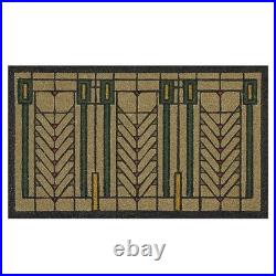 Frank Lloyd Wright Colored Tree of Life Doormat