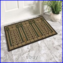 Frank Lloyd Wright Colored Tree of Life Doormat