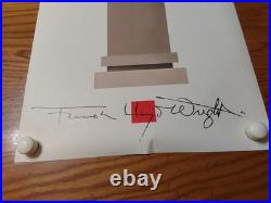 Frank Lloyd Wright Column Unity Church Oak Park Illinois Rare Artist Interpret