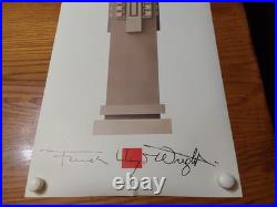 Frank Lloyd Wright Column Unity Church Oak Park Illinois Rare Artist Interpret