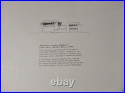 Frank Lloyd Wright Column Unity Church Oak Park Illinois Rare Artist Interpret