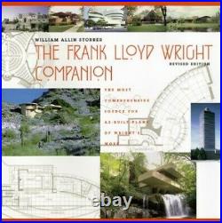 Frank Lloyd Wright Companion, Hardcover by Storrer, William Allin, Like New U