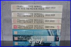 Frank Lloyd Wright Complete Works 12 Vol Set Japanese 1985-86 ADA Imperial Hotel