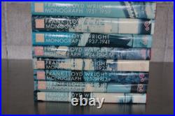 Frank Lloyd Wright Complete Works 12 Vol Set Japanese 1985-86 ADA Imperial Hotel