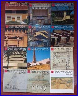 Frank Lloyd Wright Complete Works Full 12 Volume Set Architecture Monograph Fine