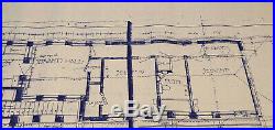 Frank Lloyd Wright Copy Of Blueprints For Historic Robie House Chicago Illinois