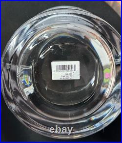 Frank Lloyd Wright Crystal Decanter & Ice Bucket By Miller Rogaska Slovenia 2000