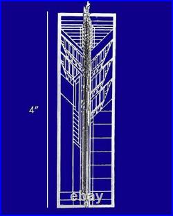 Frank Lloyd Wright Dana Sumac Christmas Tree Ornament WrightSicle