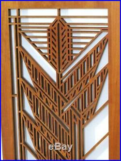 Frank Lloyd Wright Dana Sumac Design Decorative Art Screen Wall Panel 31.5