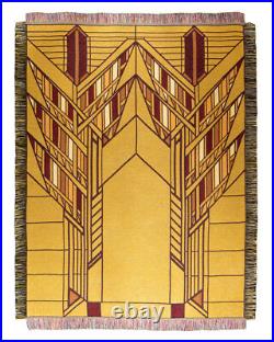 Frank Lloyd Wright Dana Sumac Tapestry Throw