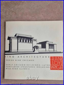 Frank Lloyd Wright Day, Brochure 60 Years Of Living Architecture