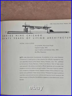 Frank Lloyd Wright Day, Brochure 60 Years Of Living Architecture