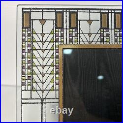 Frank Lloyd Wright Design Glass Photo/Picture Frame (A11) Made In Italy