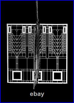 Frank Lloyd Wright Design Tree of Life 3D Christmas Ornament