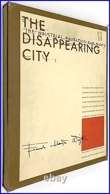 Frank Lloyd Wright / Disappearing City The Industrial Revolution Runs Away 1st
