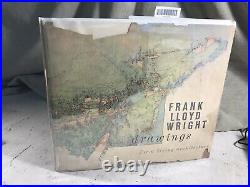 Frank Lloyd Wright Drawings For A Living Architecture, 1959 Building Book HB