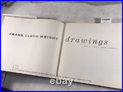 Frank Lloyd Wright Drawings For A Living Architecture, 1959 Building Book HB