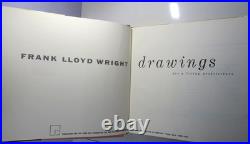 Frank Lloyd Wright Drawings For A Living Architecture 1959 Large VTG HC/DJ