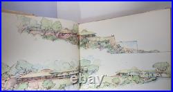 Frank Lloyd Wright Drawings For A Living Architecture 1959 Large VTG HC/DJ