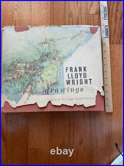 Frank Lloyd Wright Drawings for a Living Architecture 1959 1st Edition