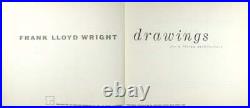 Frank Lloyd Wright / Drawings for a living architecture 1st ed 1959 Architecture