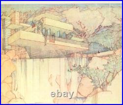 Frank Lloyd Wright / Drawings for a living architecture 1st ed 1959 Architecture