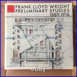 Frank Lloyd Wright Early Studies 1889-1916 Modern Architecture Book A. D. A. Edita