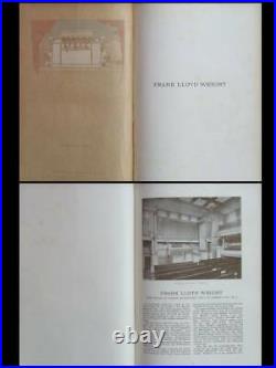 Frank Lloyd Wright. Eine Studie Zu Seiner Wurdigung 1911 Dülfer, Messel