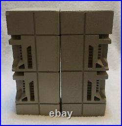 Frank Lloyd Wright Ennis House Textile Block Architectural Replica Bookends