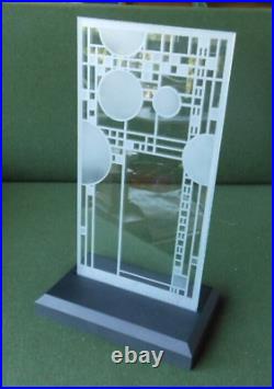 Frank Lloyd Wright Etched Glass Panel-Coonley Playhouse