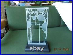 Frank Lloyd Wright Etched Glass Panel-Coonley Playhouse