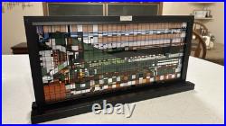 Frank Lloyd Wright FLW Stained Glass Panel! Spring Green Wisconsin Architecture