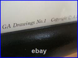 Frank Lloyd Wright FallingwaterEdgar J. Kaufmann House 90×59.5cm Excellent