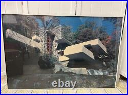 Frank Lloyd Wright Fallingwater Framed Large Panel Poster