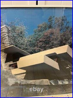 Frank Lloyd Wright Fallingwater Framed Large Panel Poster