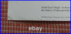 Frank Lloyd Wright/Fallingwater/MOMA/Museum Of Modern Art Poster/1994/Architect