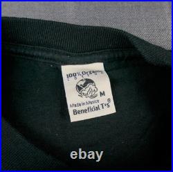 Frank Lloyd Wright Fallingwater Shirt Vintage 90s Beneficial T's Organic Medium