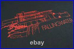 Frank Lloyd Wright Fallingwater Shirt Vintage 90s Beneficial Ts Patagonia Medium