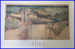 Frank Lloyd Wright / Fallingwater Sketch Poster 61x92cm