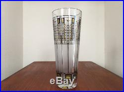 Frank Lloyd Wright Flw Glass Vase Design Vintage MID Century Modern Eames Era