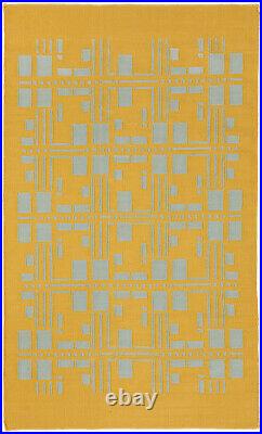 Frank Lloyd Wright Foundation Authorized Hand-Loomed Cotton Flatweave Rugs
