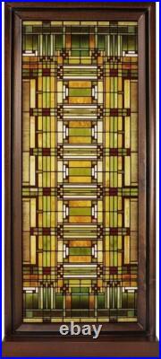 Frank Lloyd Wright Foundation Oak Park Skylight Stained Glass by YTC Summit