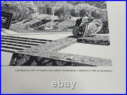 Frank Lloyd Wright Foundation TALIESIN WEST poster print Jacob Furnald DRAWING