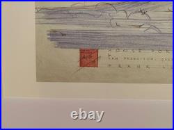 Frank Lloyd Wright Framed Poster SEACLIFF Project Signed